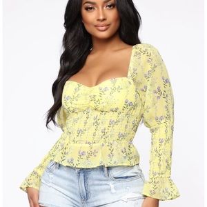 BRAND NEW FASHION NOVA BLOUSE!!